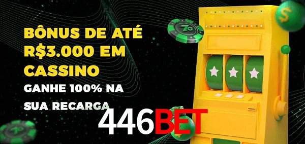 446Bet melhor bônus de depósito